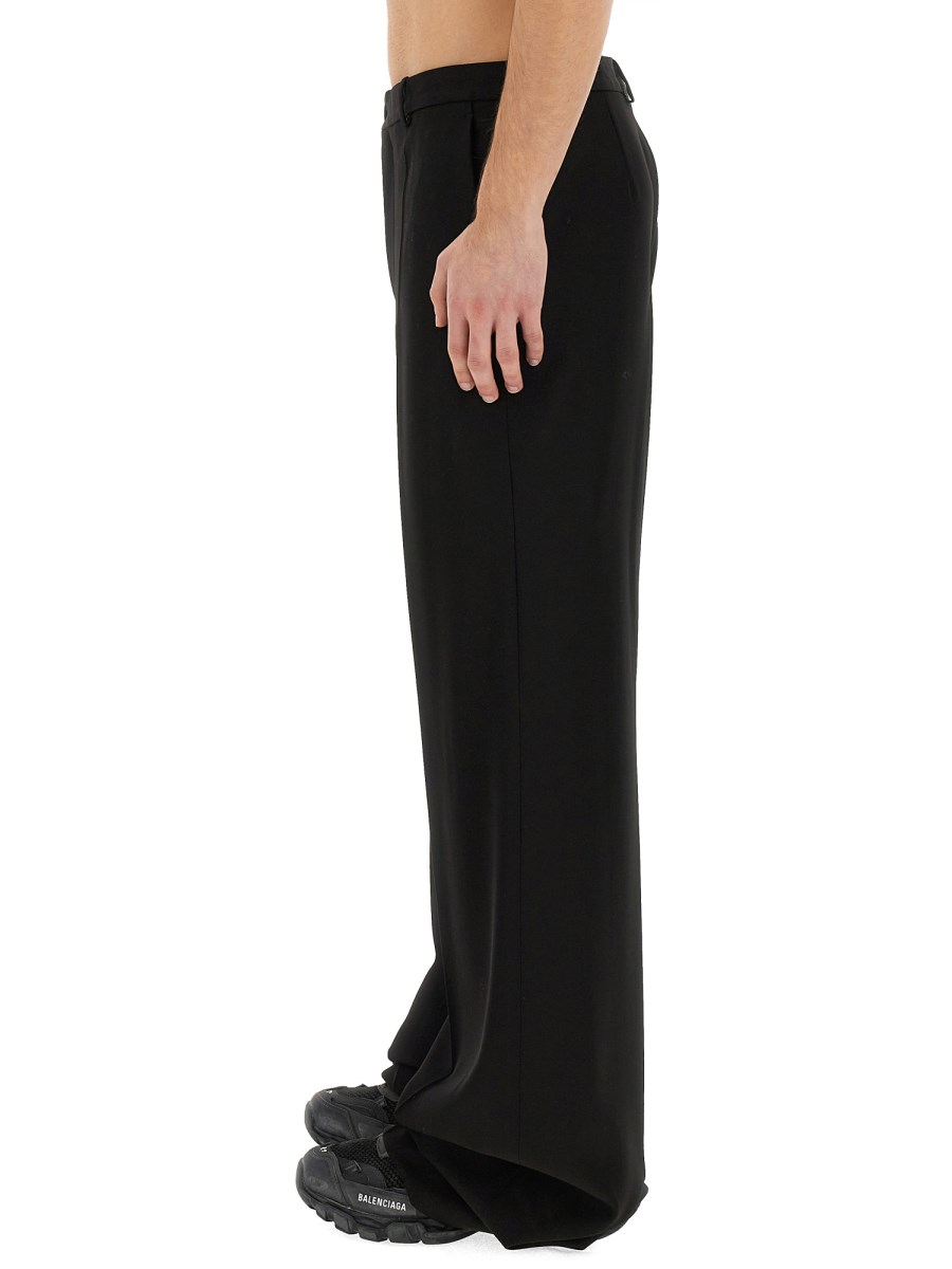 BALENCIAGA PANTALONI TAILORED REGULAR FIT IN LANA