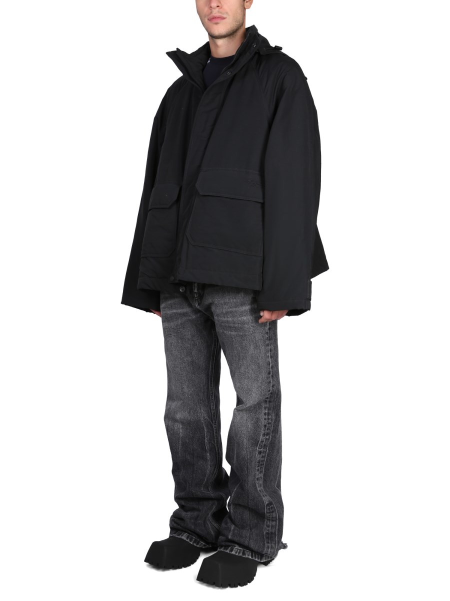 BALENCIAGA PARKA BB ICON KICK