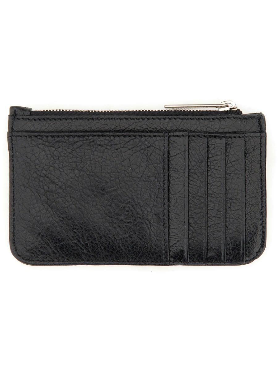 BALENCIAGA PORTAFOGLIO IN NAPPA MORBIDA CON LOGO