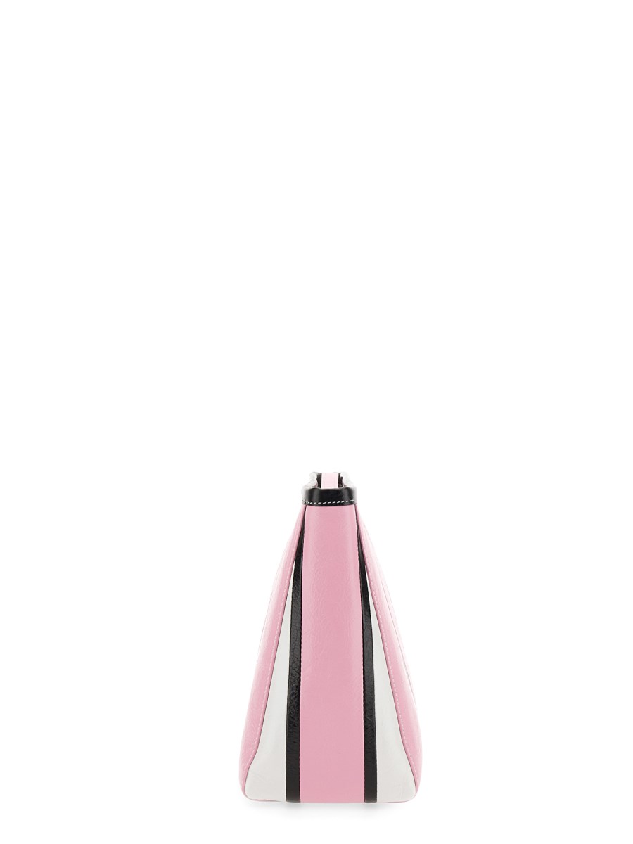 BALENCIAGA POUCH IN PELLE CON LOGO