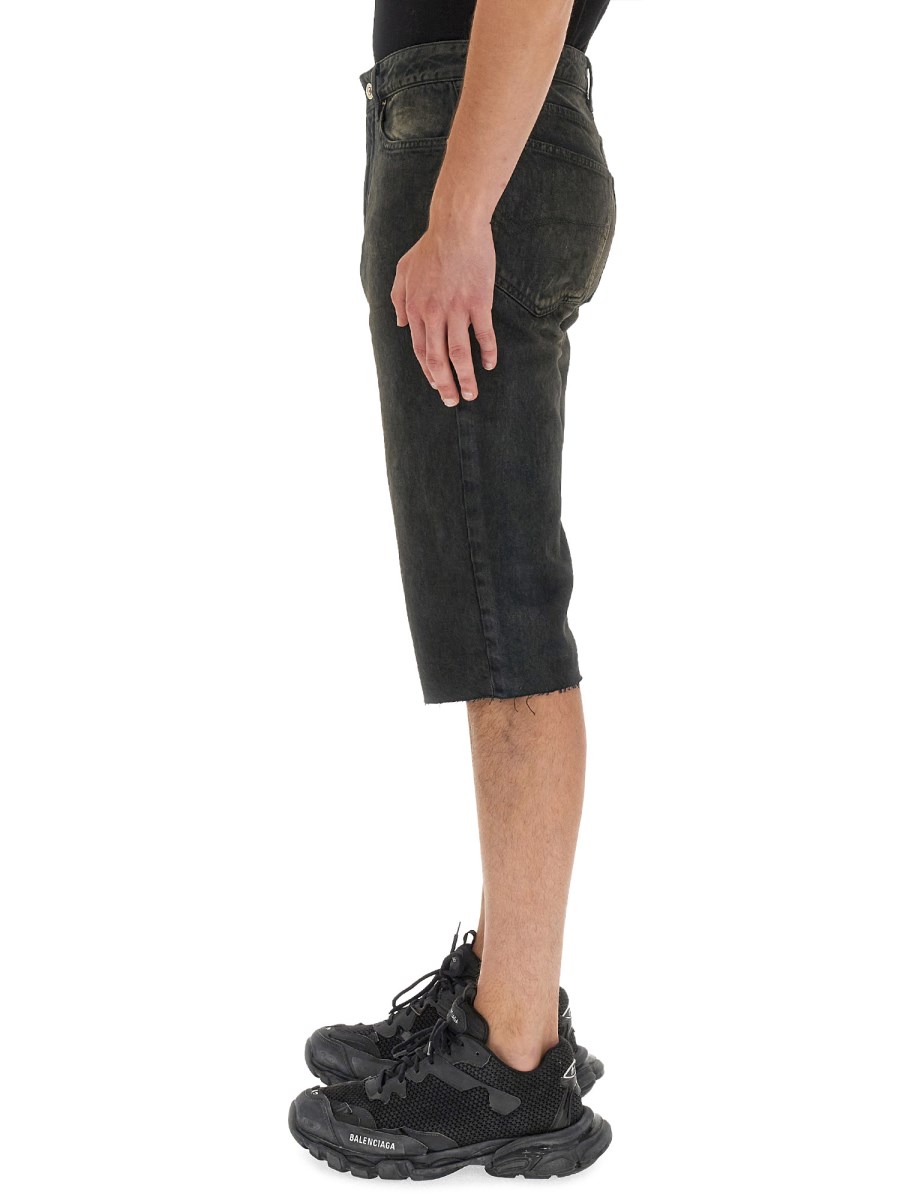 BALENCIAGA SHORT SLIM IN DENIM GIAPPONESE