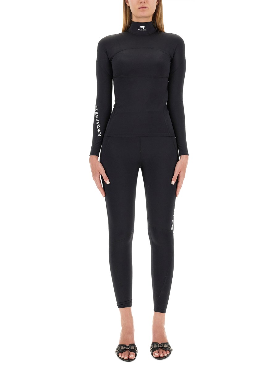 BALENCIAGA TOP ACTIVEWEAR SPORTY B