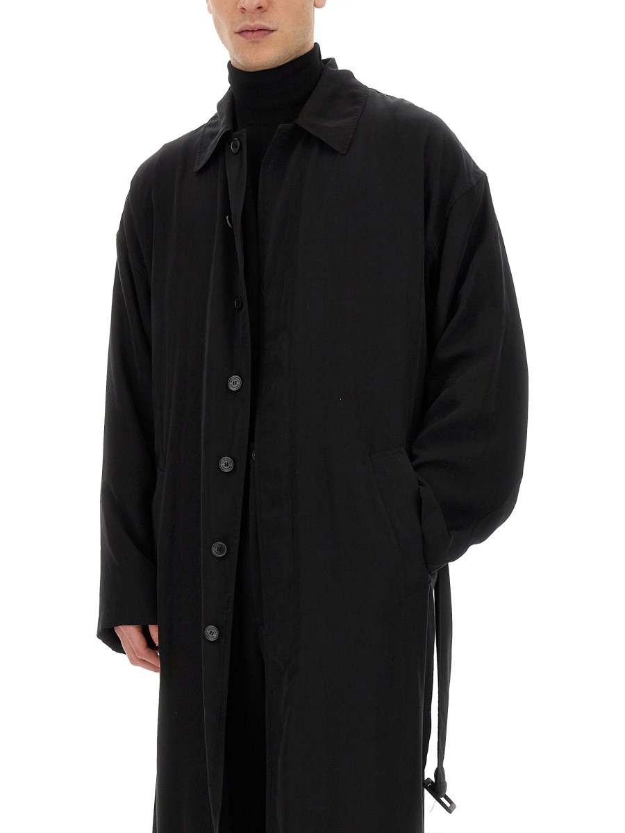 BALENCIAGA TRENCH CON CINTURA IN LYOCELL