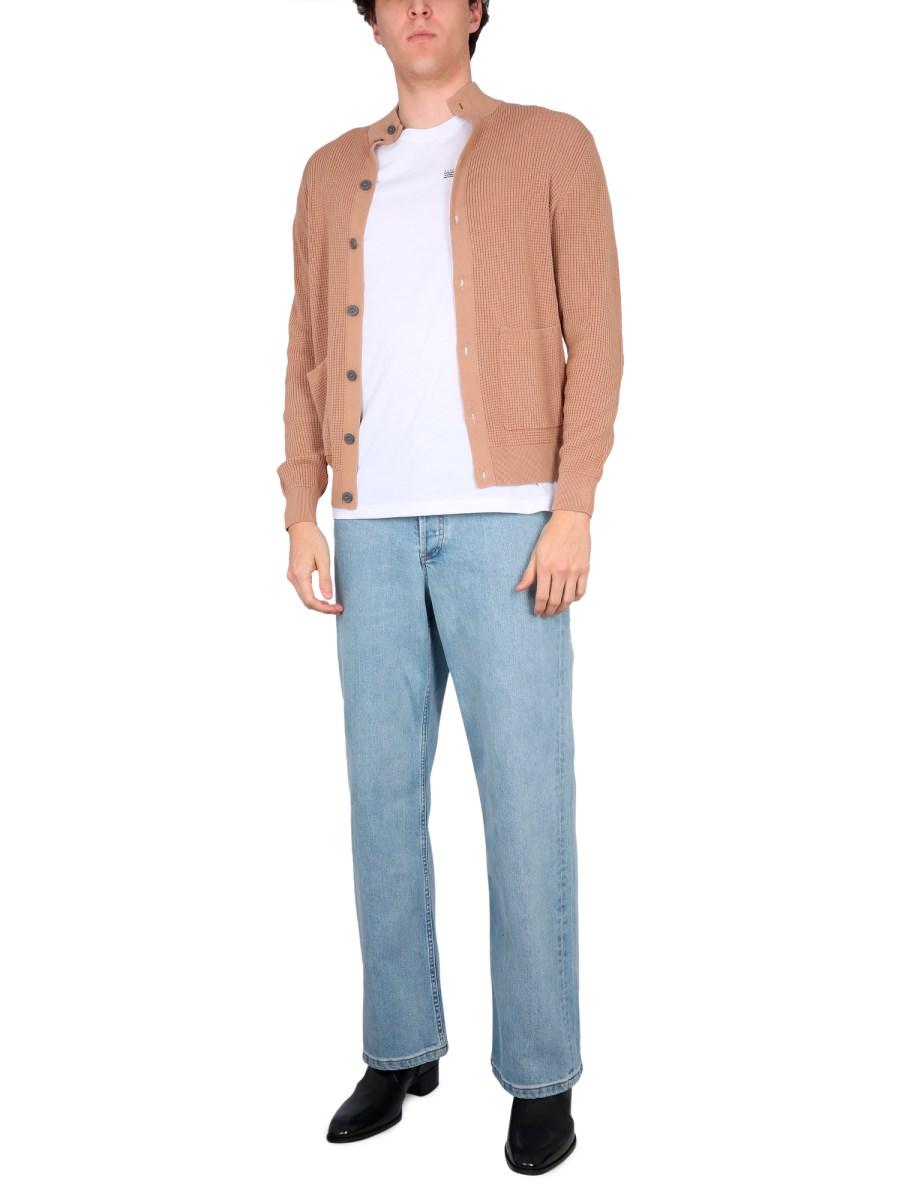 BALLANTYNE CARDIGAN IN COTONE TRICOT