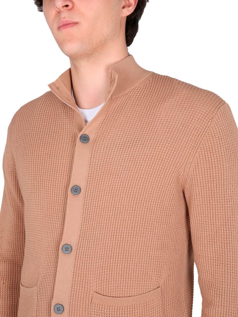BALLANTYNE CARDIGAN IN COTONE TRICOT