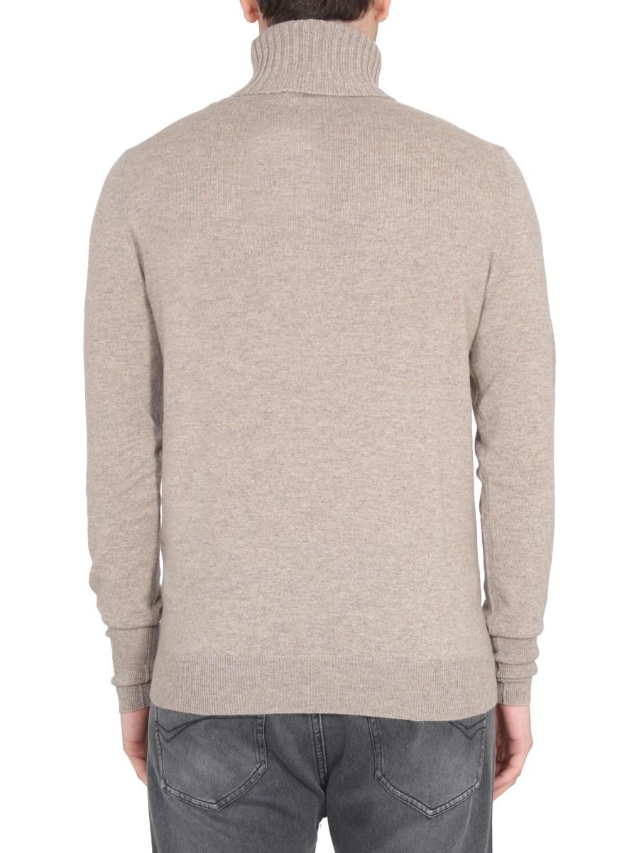 BALLANTYNE MAGLIA COLLO ALTO IN CASHMERE