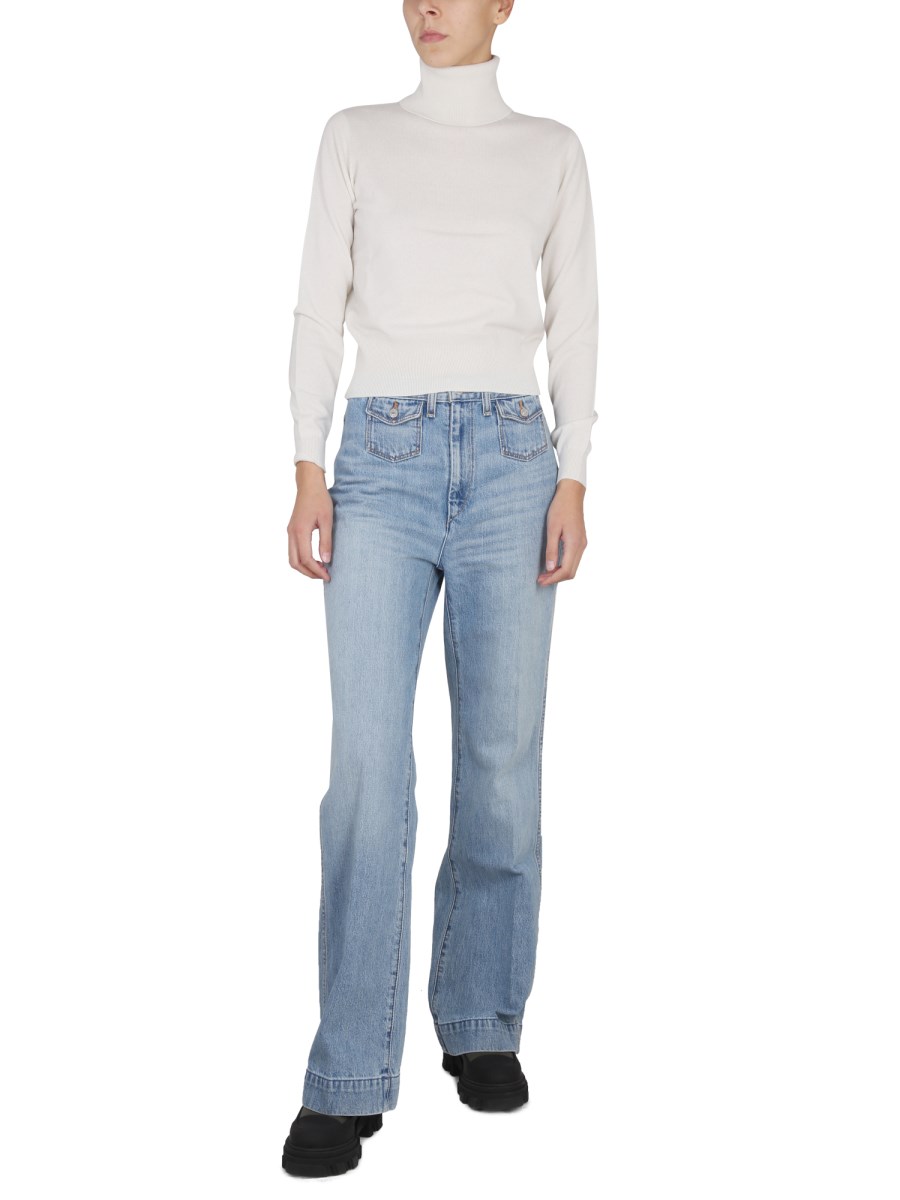 BALLANTYNE MAGLIA DOLCEVITA IN CASHMERE