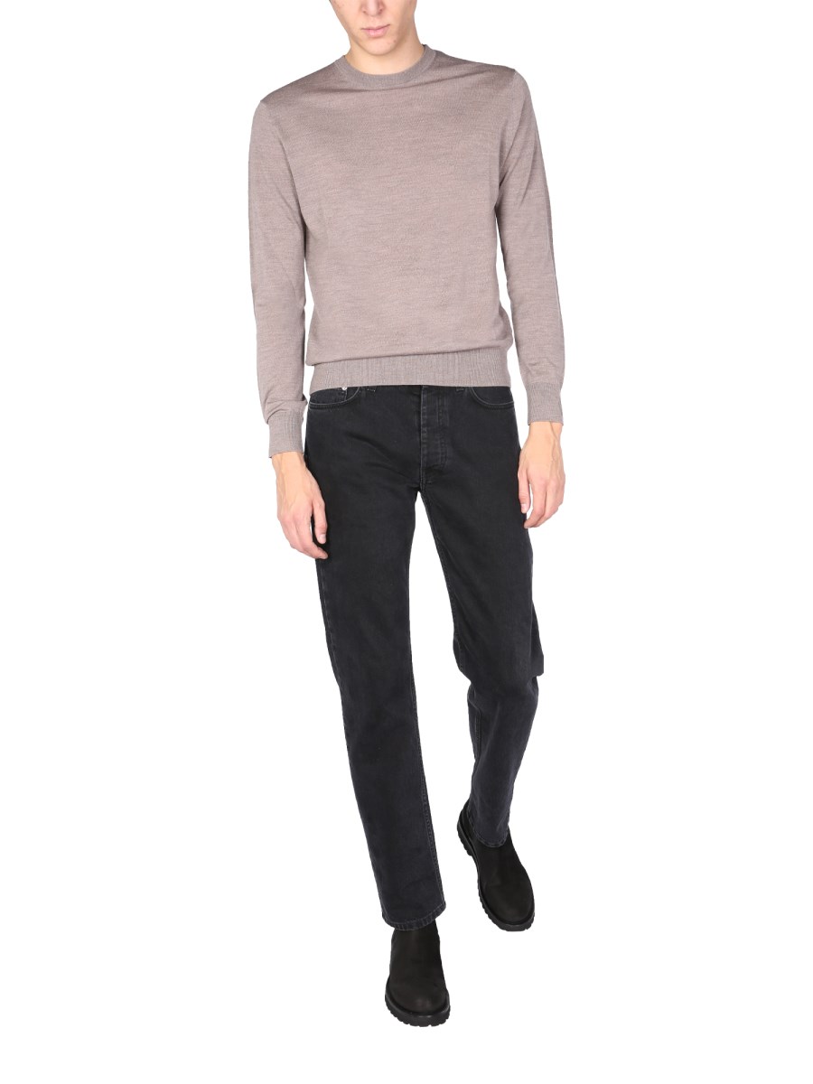 BALLANTYNE MAGLIA IN LANA GIROCOLLO