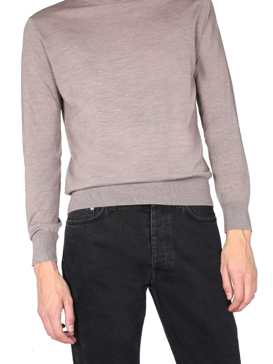 BALLANTYNE MAGLIA IN LANA GIROCOLLO