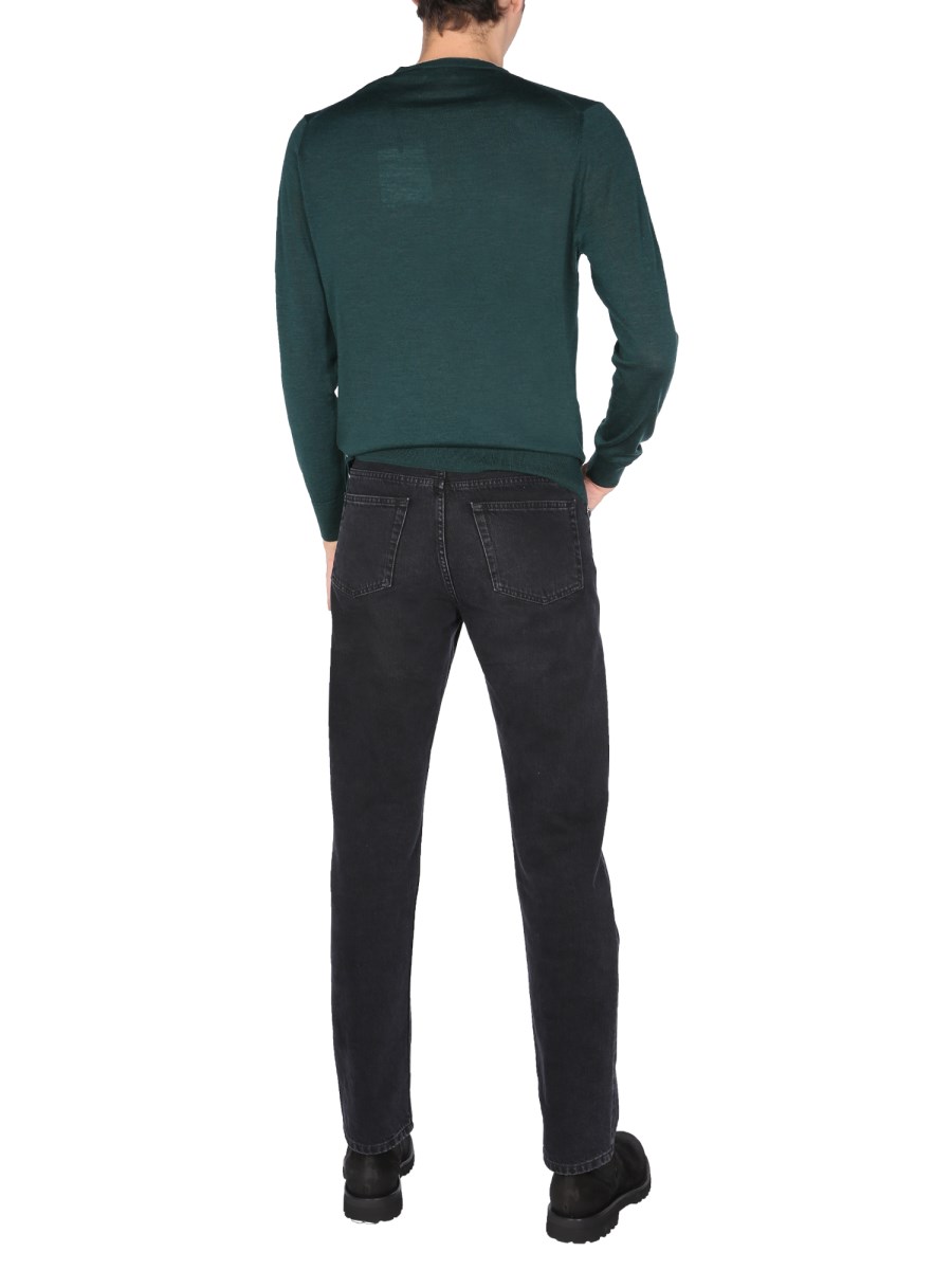 BALLANTYNE MAGLIA IN LANA GIROCOLLO