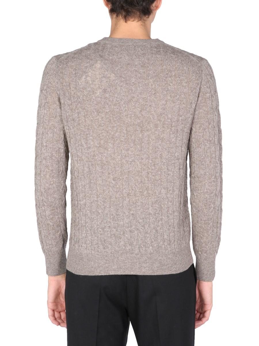 BALLANTYNE MAGLIA IN LANA GIROCOLLO