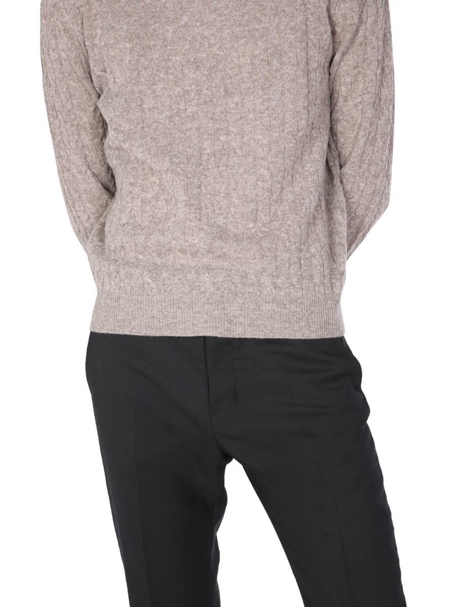 BALLANTYNE MAGLIA IN LANA GIROCOLLO