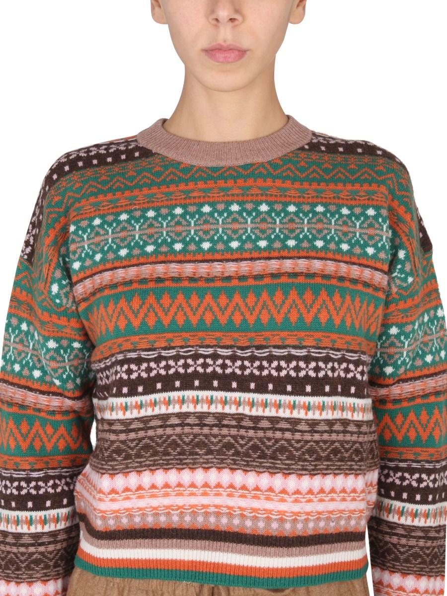 BALLANTYNE MAGLIA MULTICOLOR