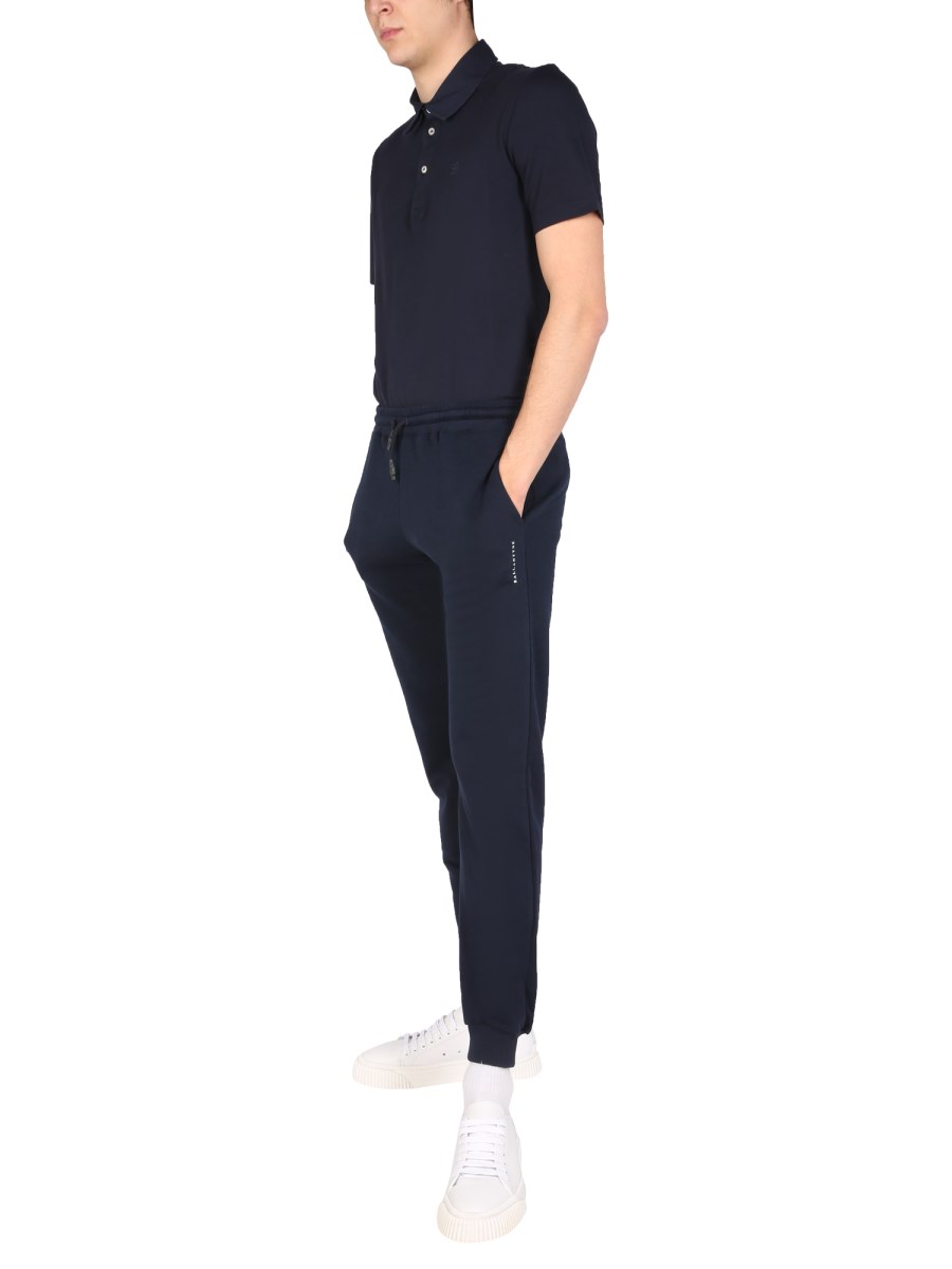 BALLANTYNE POLO IN COTONE CON RICAMO LOGO