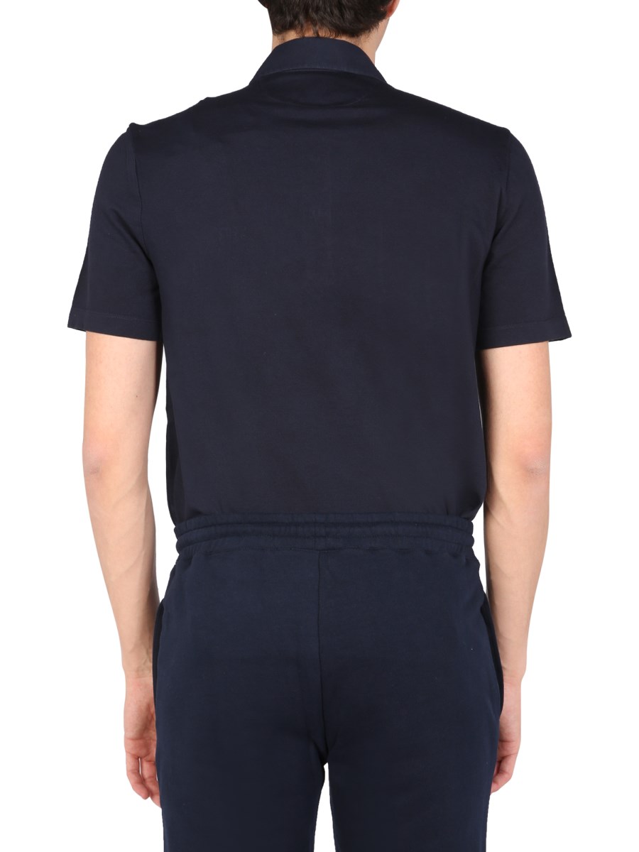 BALLANTYNE POLO IN COTONE CON RICAMO LOGO