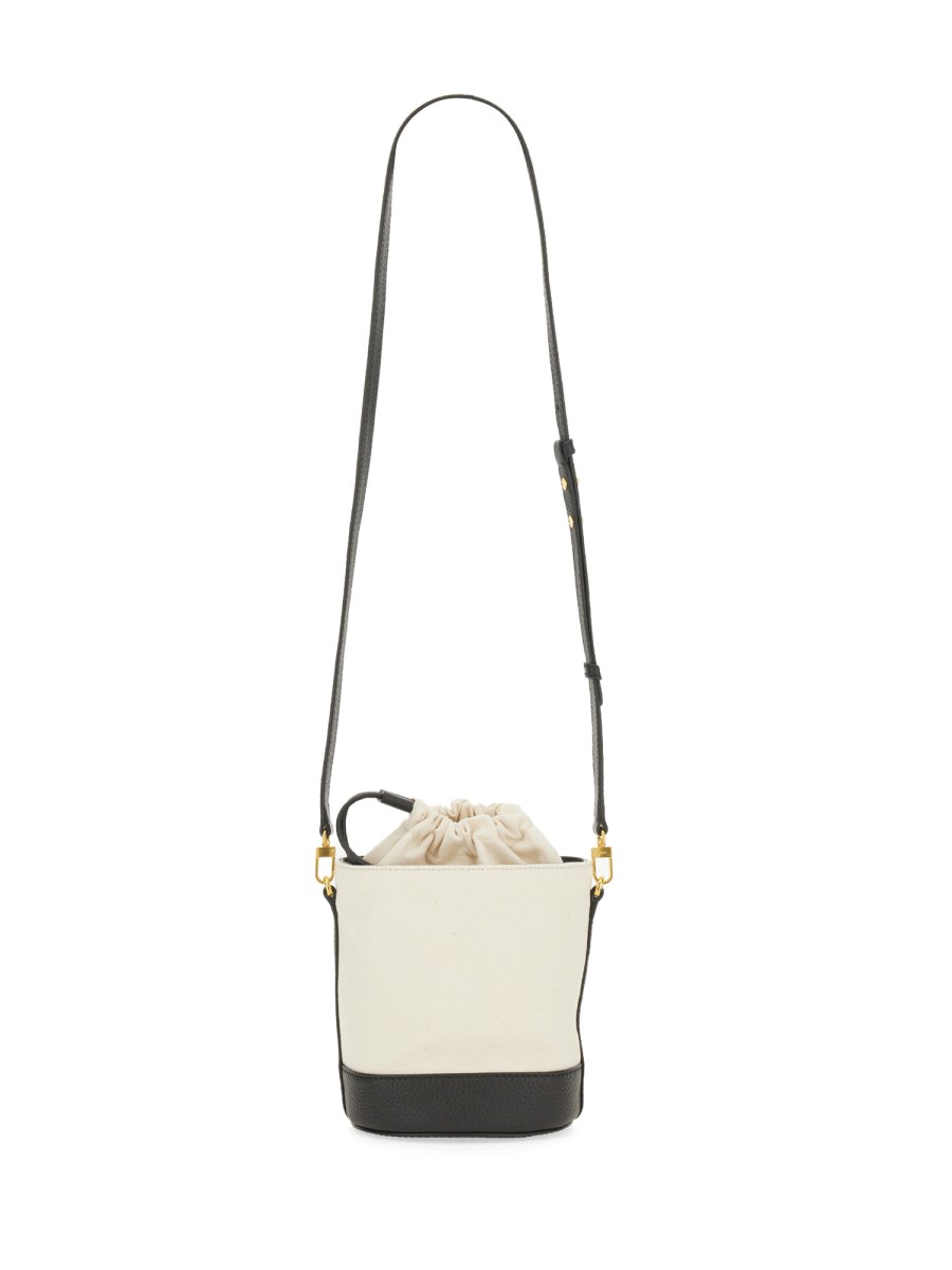 BALLY BORSA BUCKET "BAR" IN COTONE