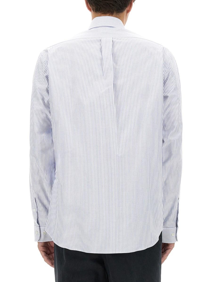 BALLY CAMICIA IN POPELINE DI COTONE CON LOGO