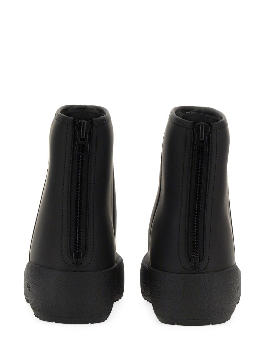 BALLY CURLING STIVALE CURLING IN PELLE