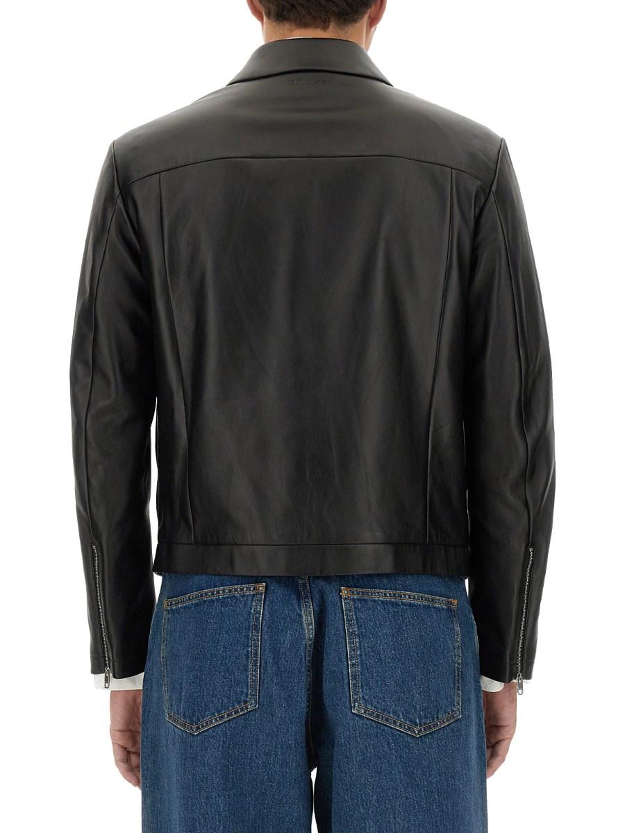BALLY GIACCA IN PELLE