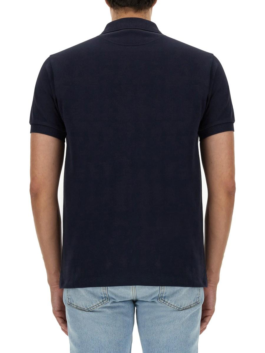 BALLY POLO IN PIQUÉ DI COTONE CON PATCH LOGO