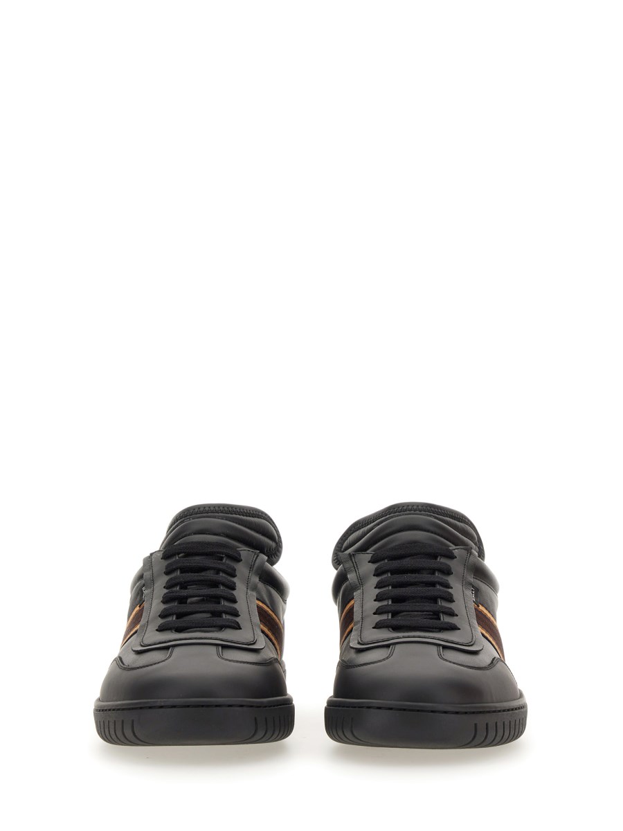 BALLY SNEAKER IN PELLE CON LOGO