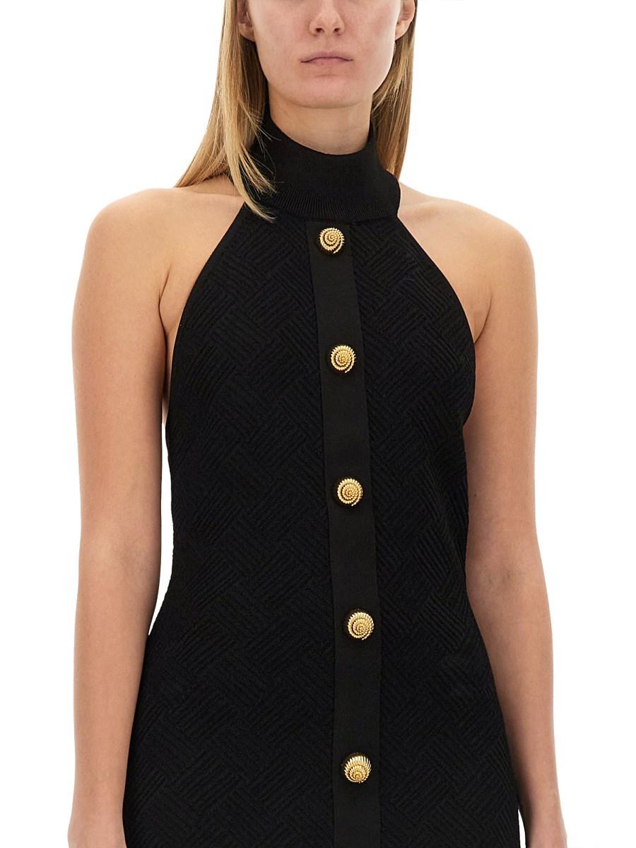 BALMAIN ABITO MINI VICHY