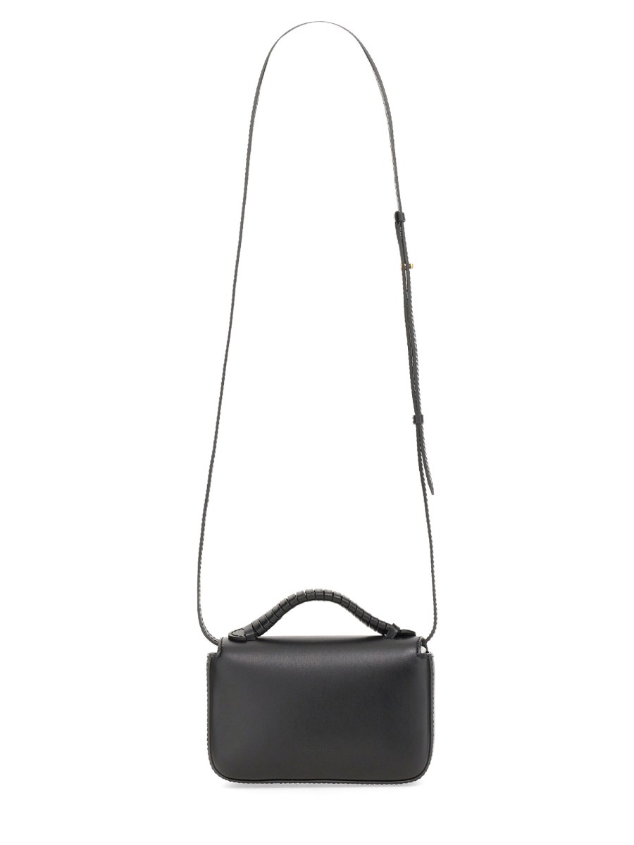 BALMAIN BORSA "B-BUZZ 17" MINI IN PELLE