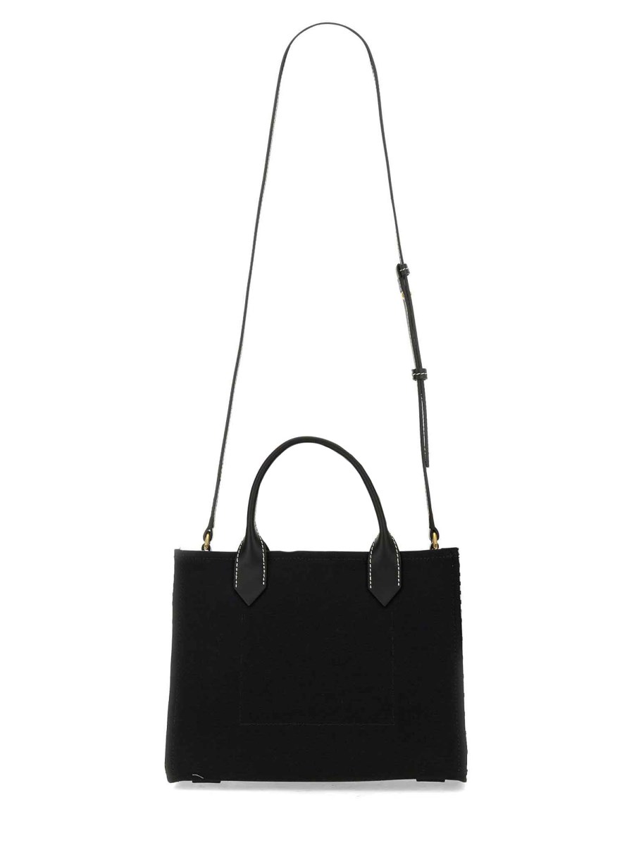BALMAIN BORSA SHOPPER "B-ARMY" IN CANVAS
