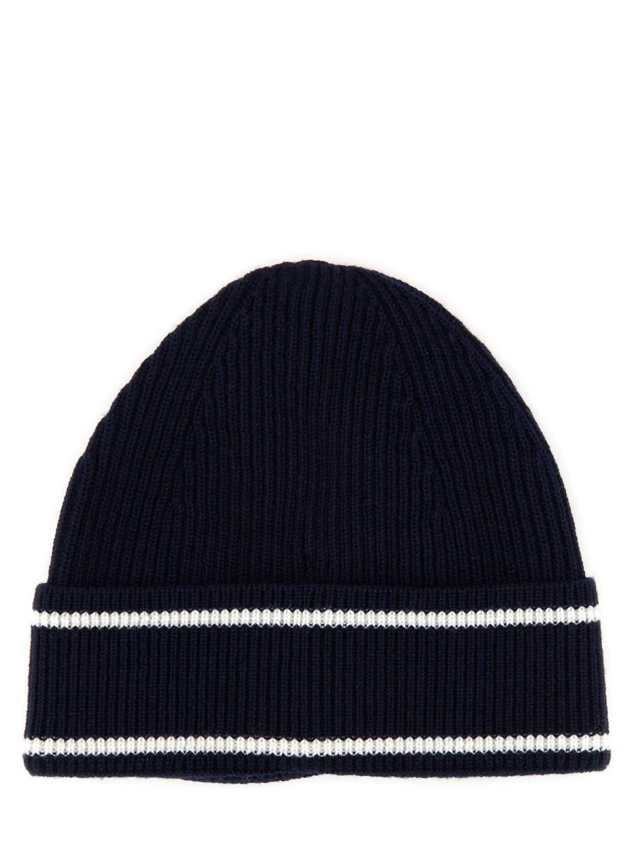 BALMAIN CAPPELLO BEANIE IN LANA CON LOGO