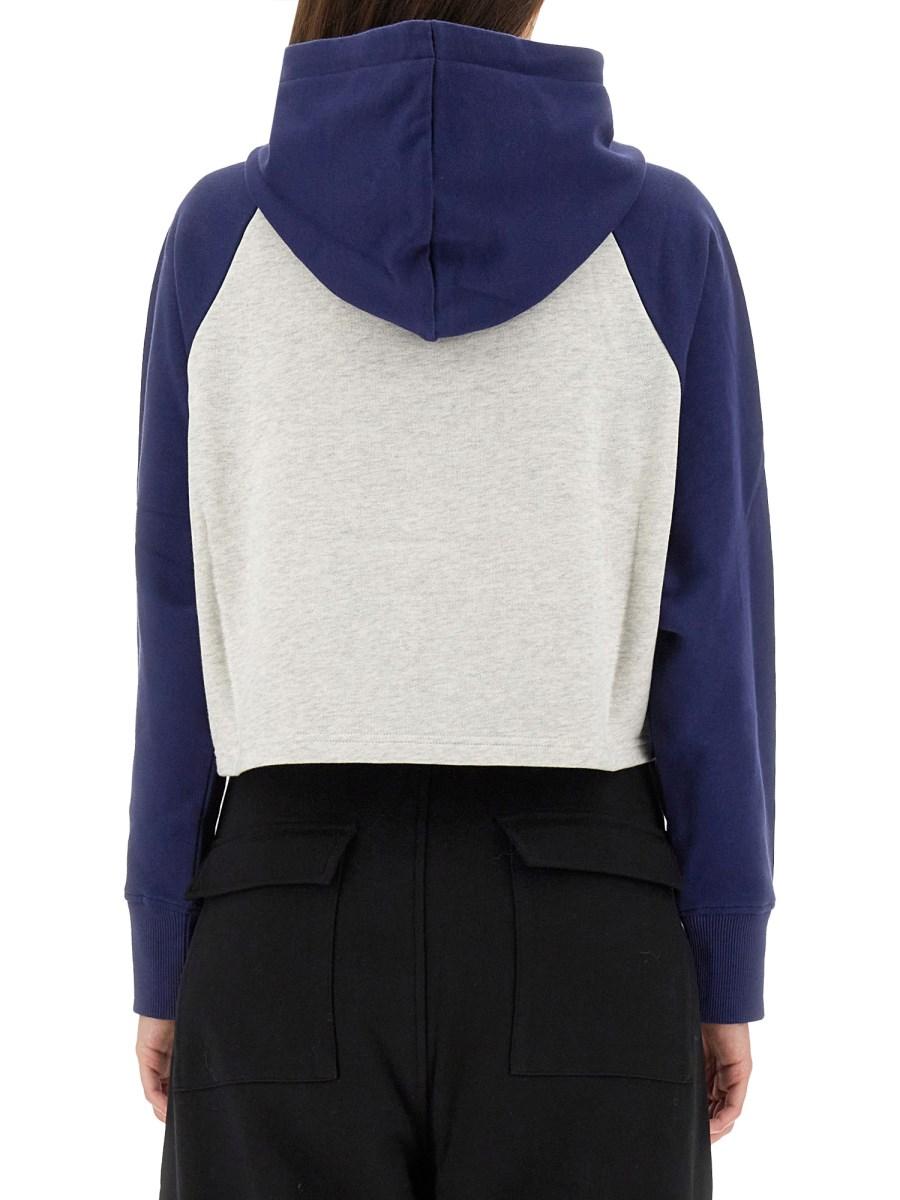 BALMAIN FELPA '70 CROPPED