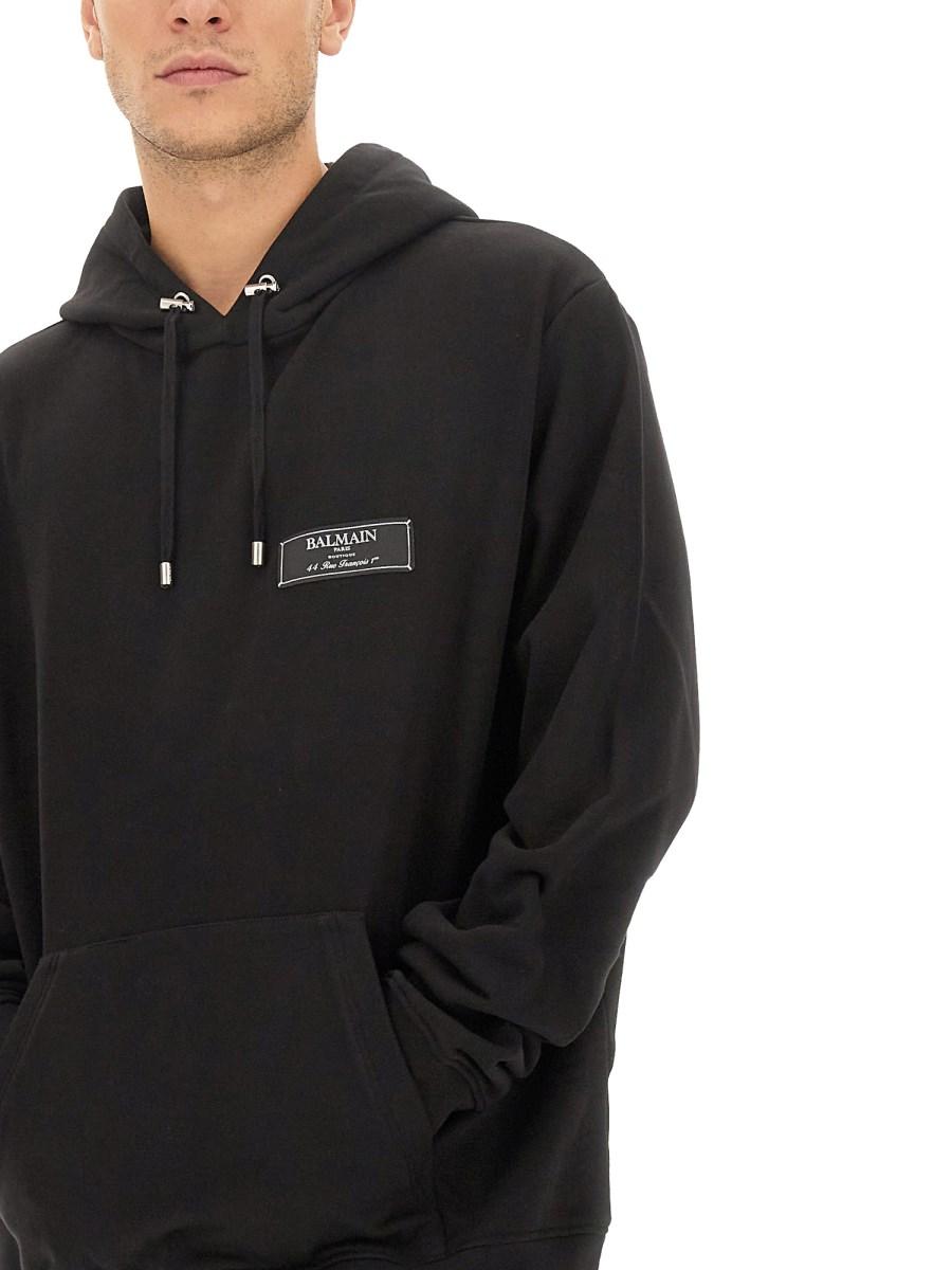 BALMAIN FELPA CON LOGO
