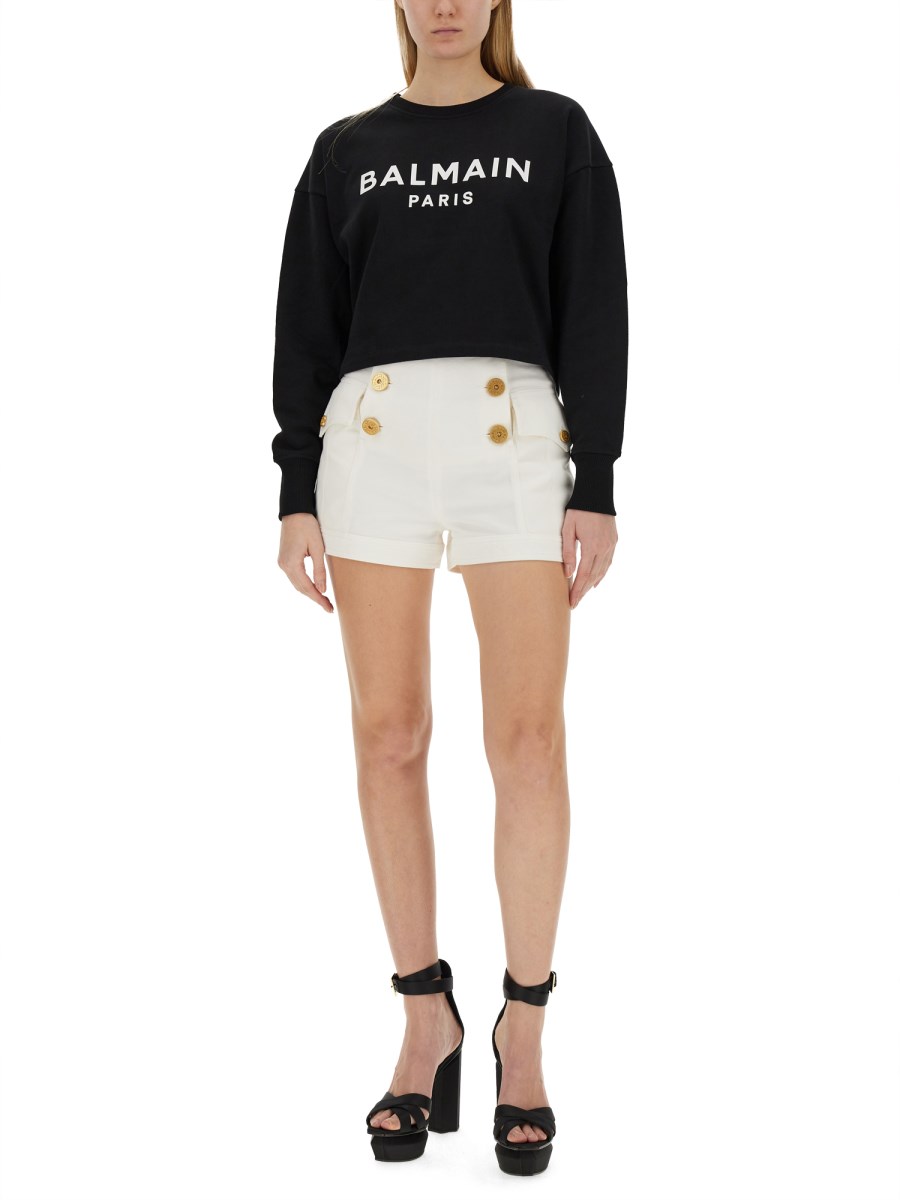 BALMAIN FELPA CON LOGO