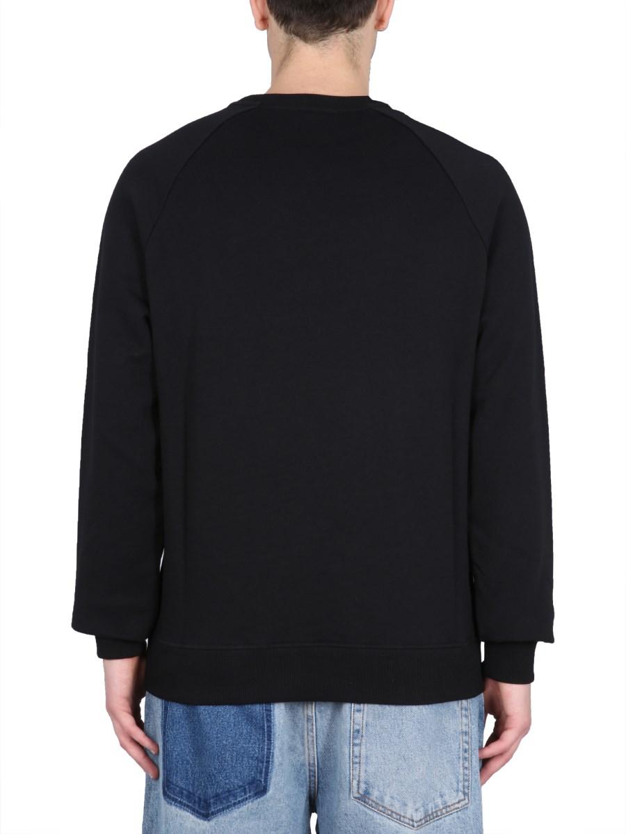 BALMAIN FELPA IN COTONE CON LOGO