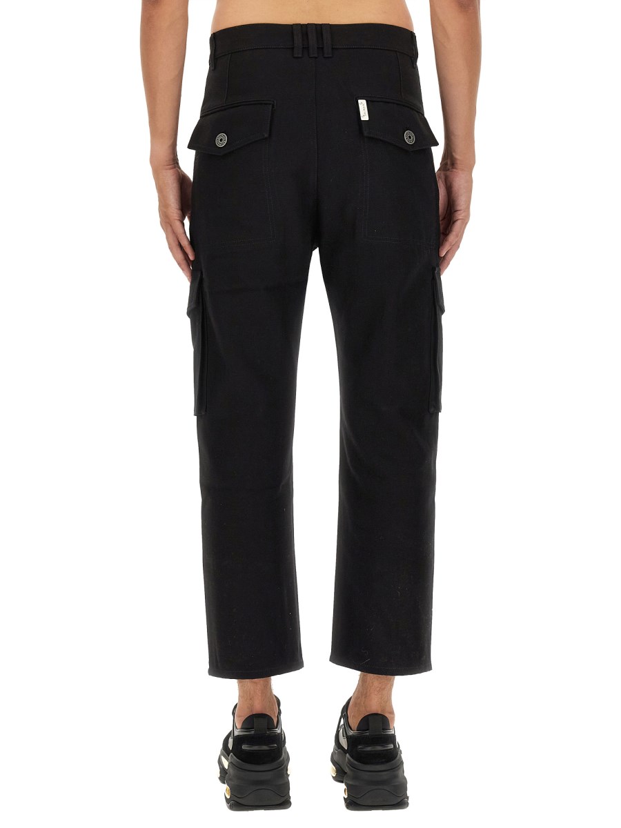 BALMAIN PANTALONE CARGO IN COTONE