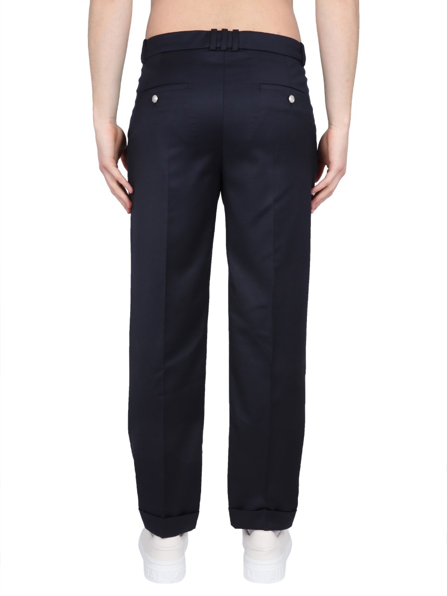 BALMAIN PANTALONE STRAIGHT LEG