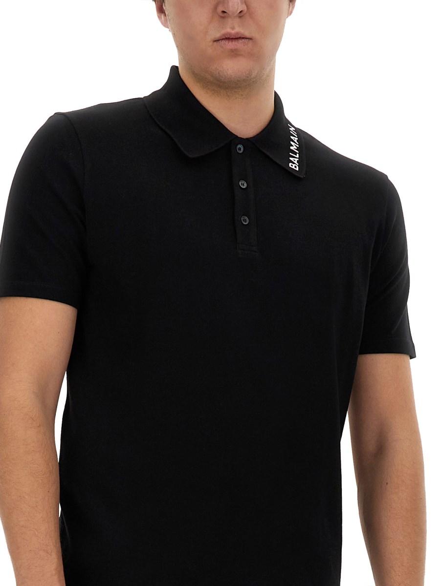 BALMAIN POLO CON LOGO