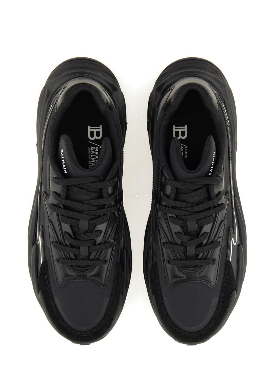 BALMAIN SNEAKER RUN-ROW IN ECOPELLE