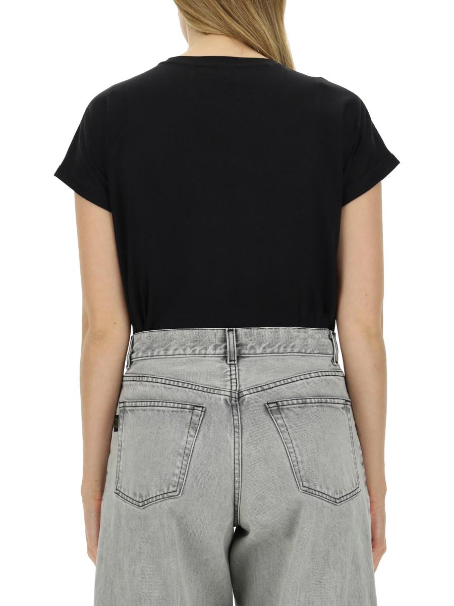 BALMAIN T-SHIRT CON LOGO