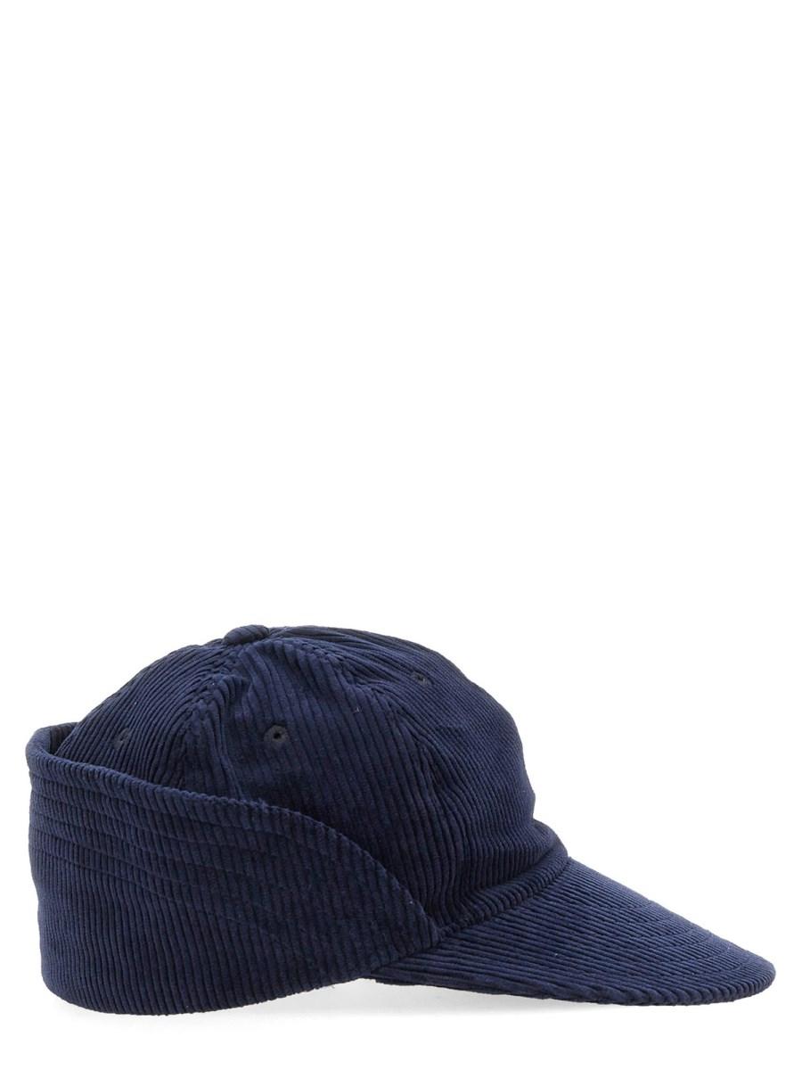 BARACUTA CAPPELLO IN VELLUTO CON LOGO