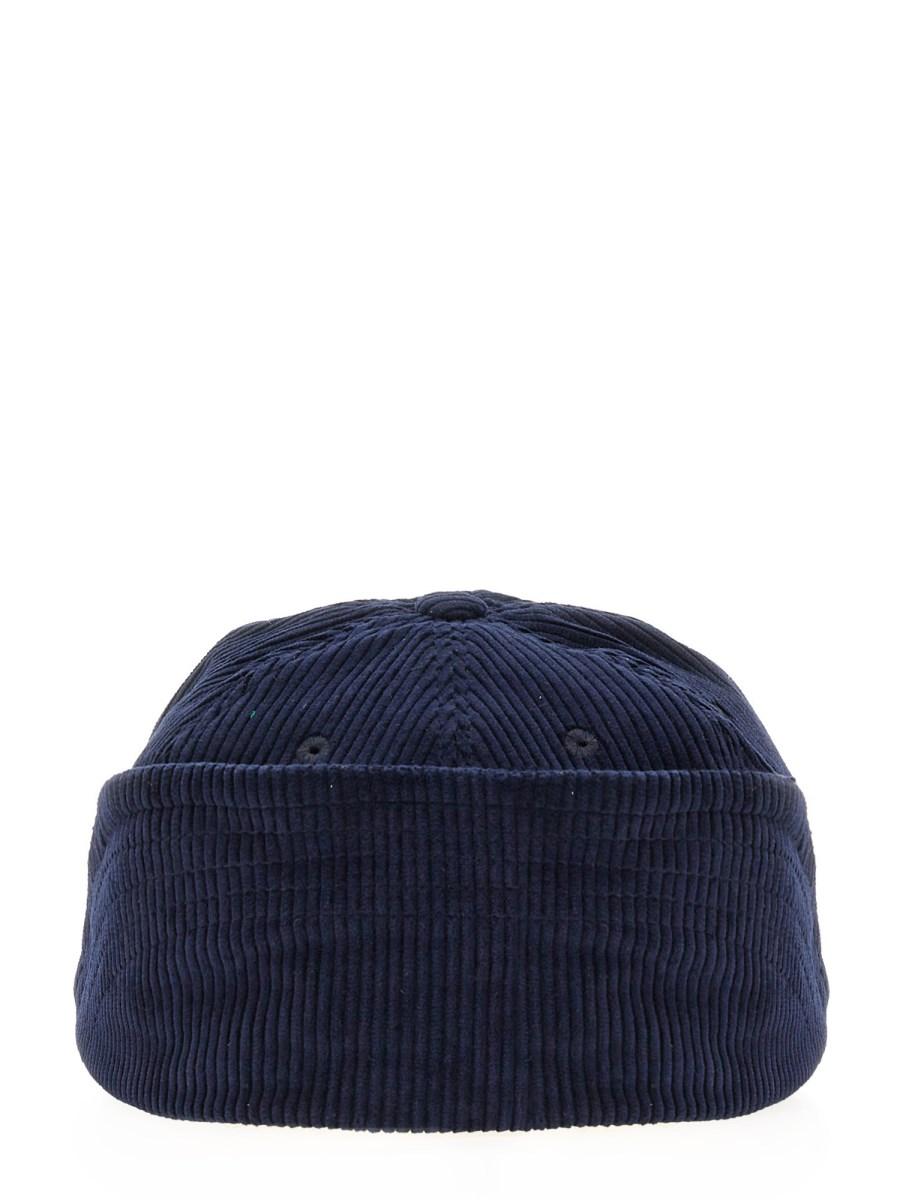 BARACUTA CAPPELLO IN VELLUTO CON LOGO