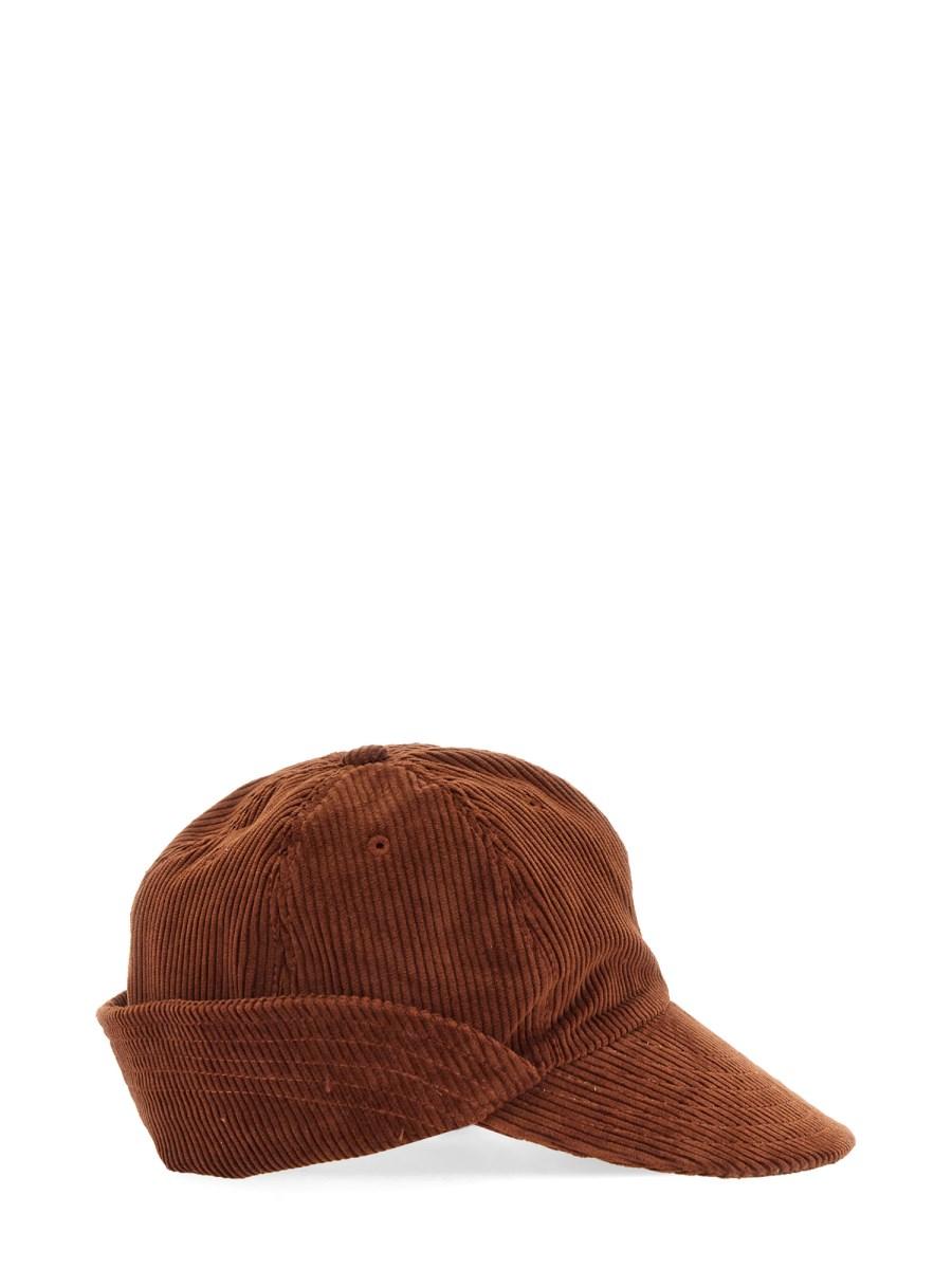 BARACUTA CAPPELLO IN VELLUTO CON LOGO