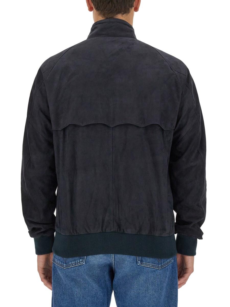 BARACUTA GIACCA G9 IN PELLE SCAMOSCIATA