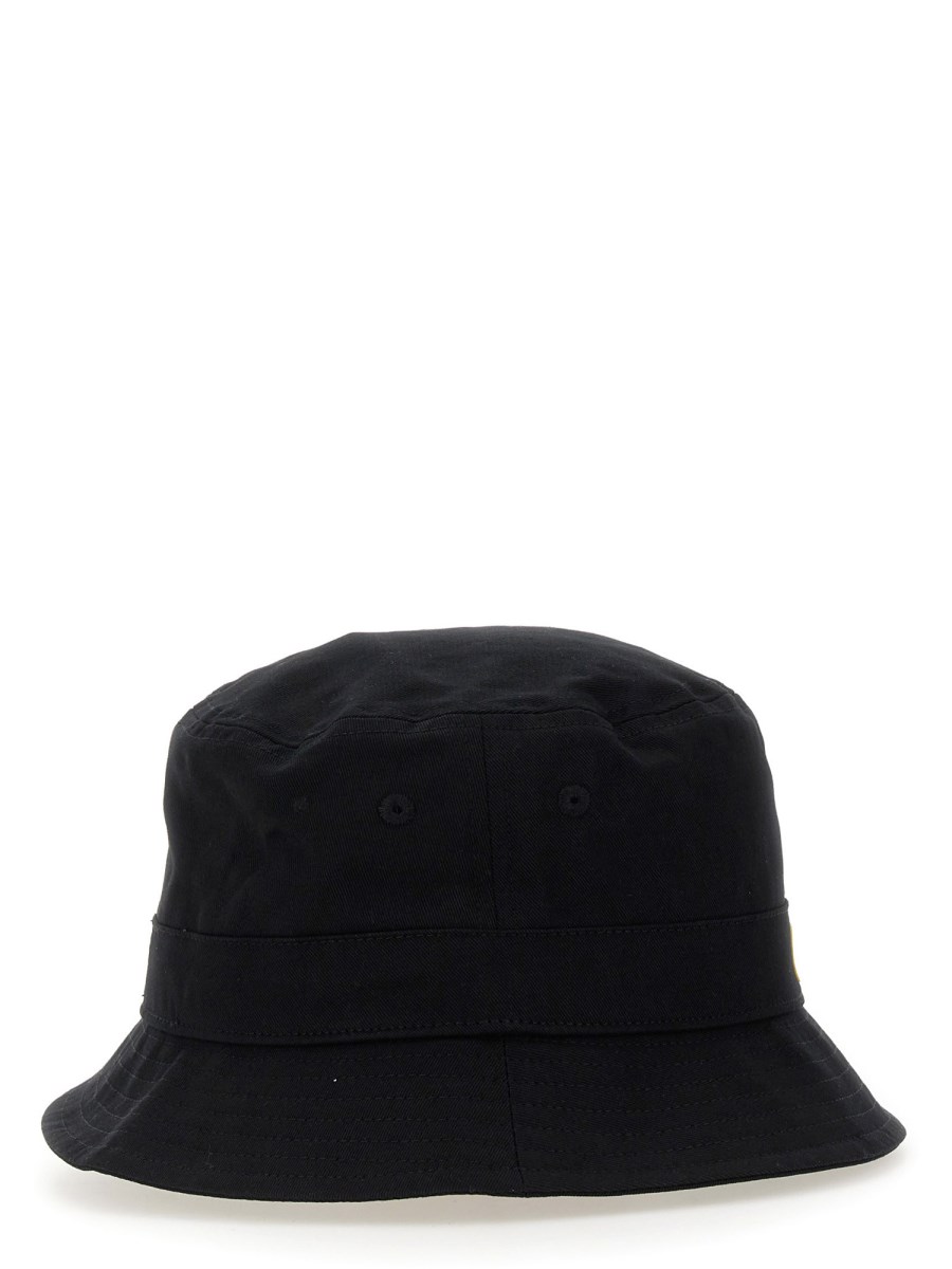 BARBOUR CAPPELLO BUCKET IN LOGO CON COTONE