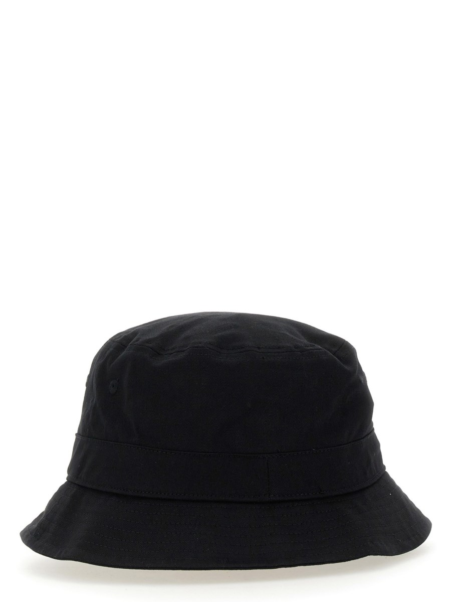 BARBOUR CAPPELLO BUCKET IN LOGO CON COTONE