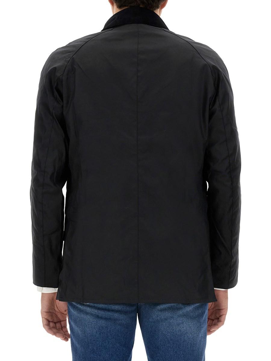 BARBOUR GIACCA ASHBY IN COTONE CERATO