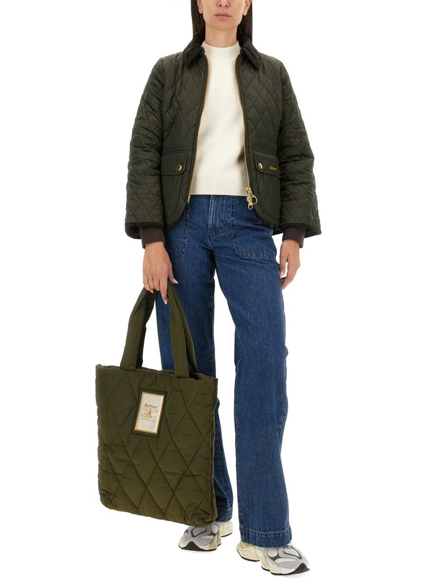 BARBOUR GIACCA BEADNELL IN NYLON TRAPUNTATO