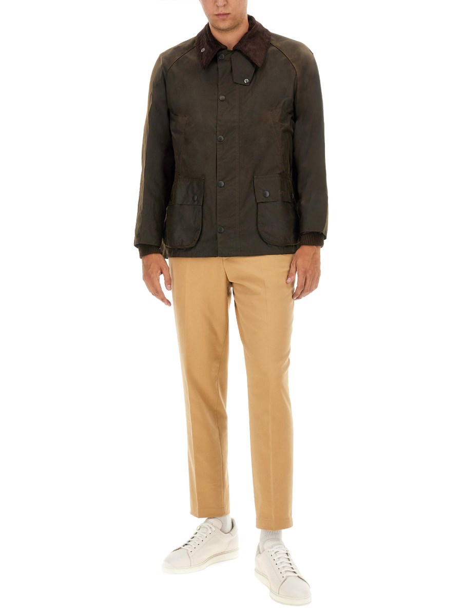 BARBOUR GIACCA "BEDALE WAX" IN COTONE
