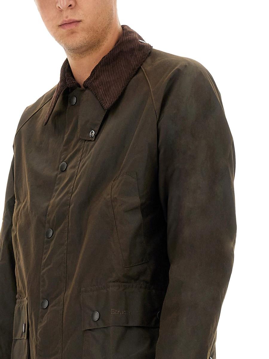 BARBOUR GIACCA "BEDALE WAX" IN COTONE