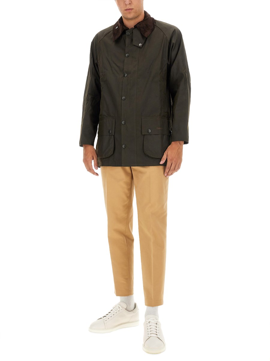BARBOUR GIACCA CLASSIC BEAUFORT IN COTONE CERATO