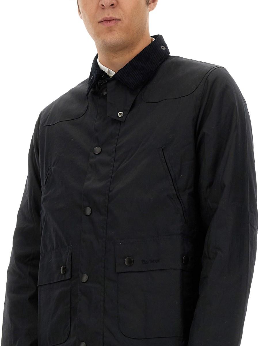 BARBOUR GIACCA REELIN WAX IN COTONE CERATO
